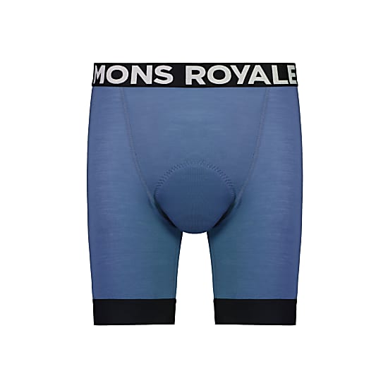 Mons Royale M ENDURO BIKE SHORT LINER, Blue Slate