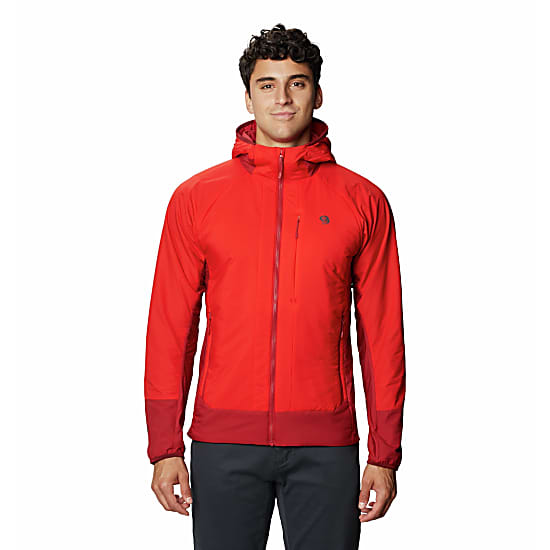 Mountain Hardwear M KOR CIRRUS HYBRID HOODY Fiery Red Free