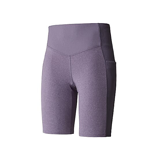 The North Face W DUNE SKY 9" TIGHT SHORT, Lunar Slate Heather