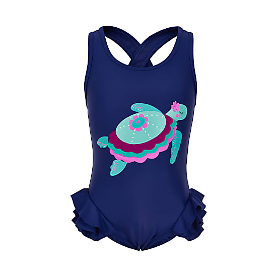 Color Kids GIRLS SWIMSUIT WITH ANIMAL, Twilight Blue