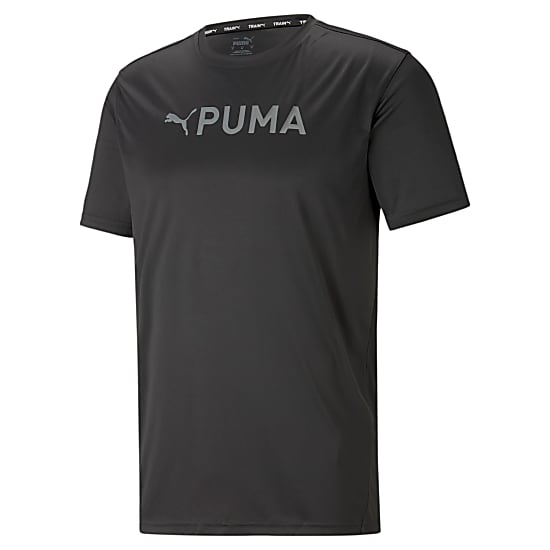 Puma M PUMA FIT LOGO TEE - CF GRAPHIC, Puma Black