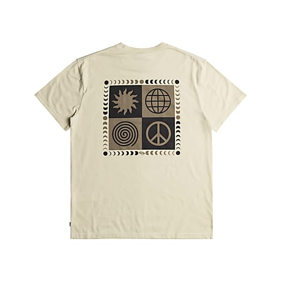 Quiksilver M PEACE PHASE SS TEE, Oyster White