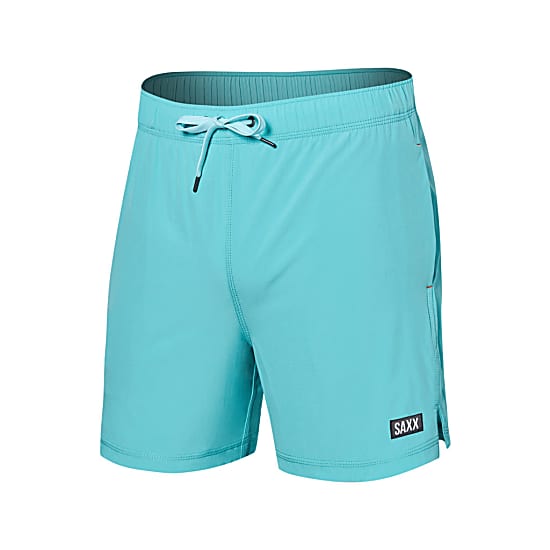 Saxx M OH BUOY 2N1 VOLLEY SHORT 5", Turquiose