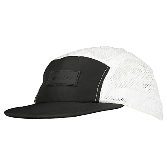 Scott ENDURANCE 5-PANEL CAP, Black - White