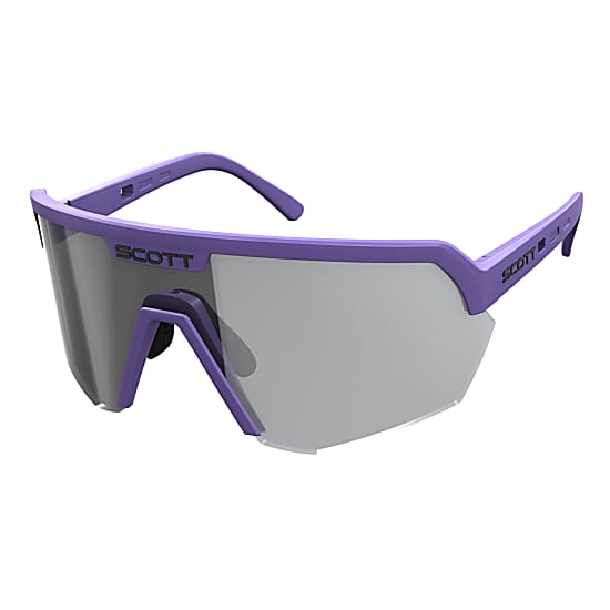 Scott SPORT SHIELD LS SUNGLASSES, Ultra Purple - Grey Light Sensitive