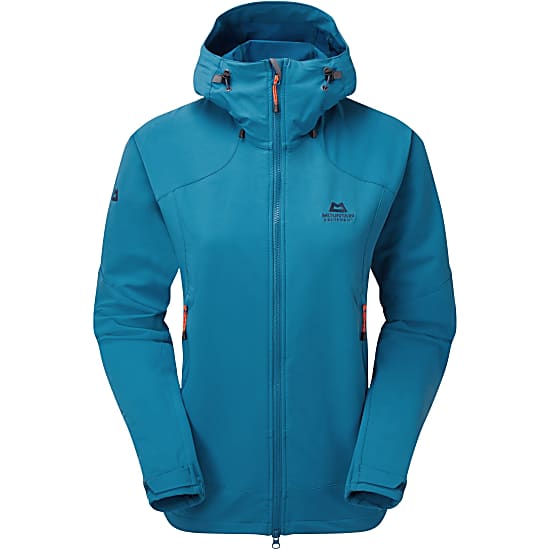 Mountain Equipment W FRONTIER HOODED JACKET, Alto Blue