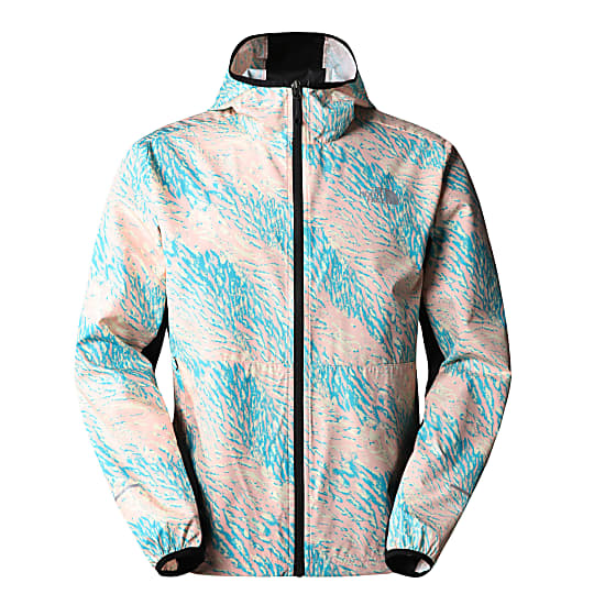 Peach north face jacket shop