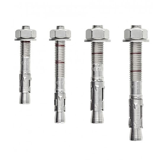 Fixe EXPANSION BOLT 10MM x 70MM 20 PACK, Inox