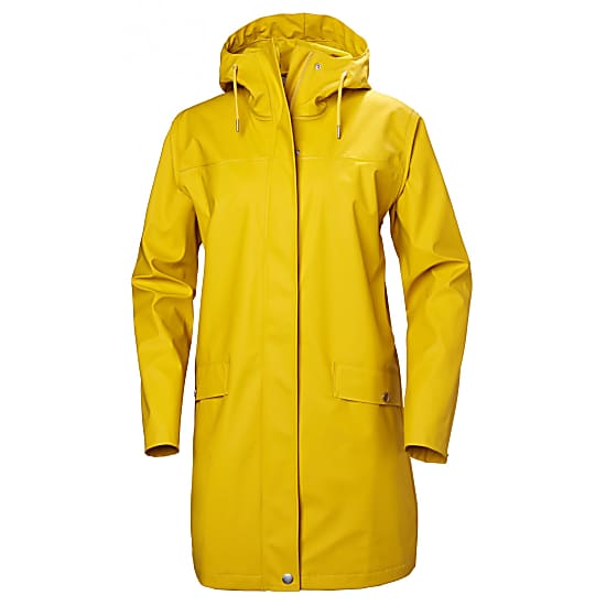 Helly Hansen W MOSS RAIN COAT, Essential Yellow