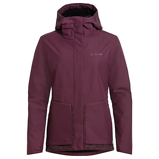 Vaude WOMENS CYCLIST PADDED JACKET IV, Cassis