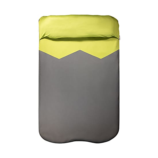 Klymit V SHEET PAD COVER DOUBLE, Green - Grey