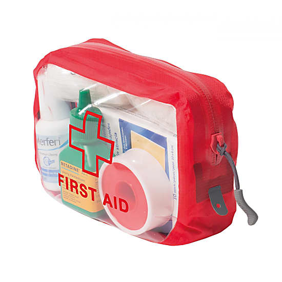 Exped CLEAR CUBE FIRST AID S, Red
