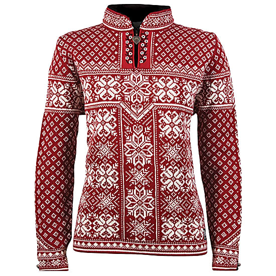 Dale of Norway W PEACE SWEATER, Redrose - Offwhite