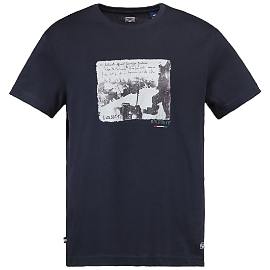 Dolomite M EXPEDITION GRAPHIC TEC T-SHIRT, Wood Blue