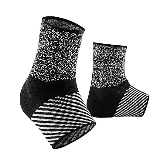 CEP MAX SUPPORT COMPRESSION ANKLE SLEEVE, Black - White
