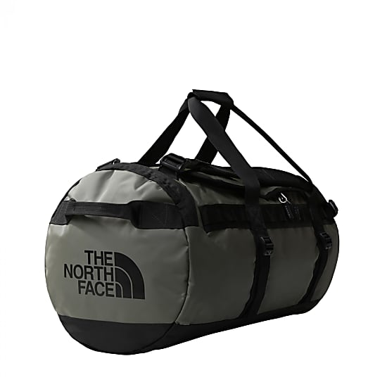 The North Face BASE CAMP DUFFEL M, New Taupe Green - TNF Black