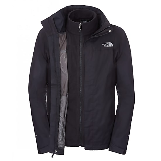 The North Face M EVOLVE II TRICLIMATE JACKET, TNF Black