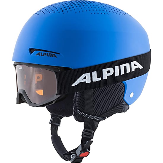 Alpina KIDS ZUPO SET WITH ALPINA PINEY, Blue Matt