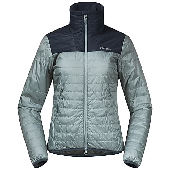 Bergans ROROS LIGHT INSULATED W JACKET, Misty Forest - Orion Blue