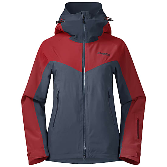 Bergans OPPDAL INSULATED W JACKET, Orion Blue - Red