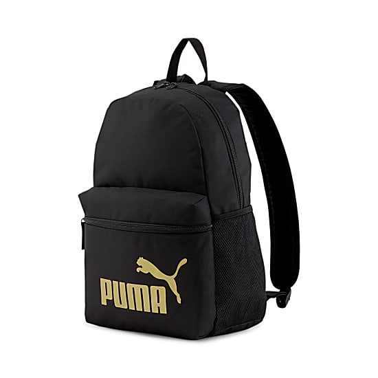 Puma PHASE BACKPACK, Puma Black - Golden Logo - Season 2024