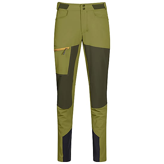 Bergans CECILIE MOUNTAIN SOFTSHELL PANTS, Trail Green - Dark Olive Green