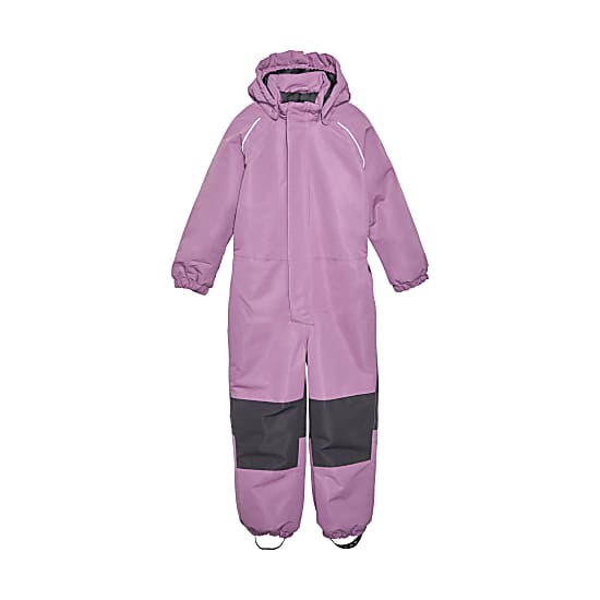 Color Kids KIDS COVERALL WITH CONTRAST, Argyle Purple