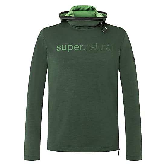 Super.Natural M ALPINE HOODED II, Deep Forest - Willow Brough