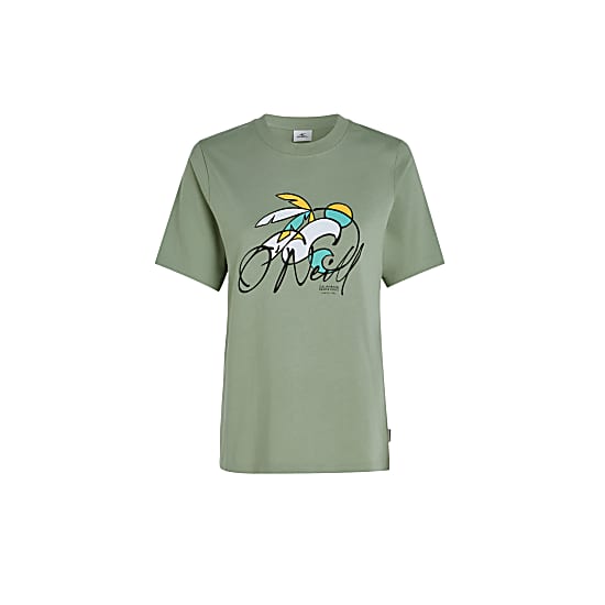 ONeill W LUANO GRAPHIC T-SHIRT, Lily Pad