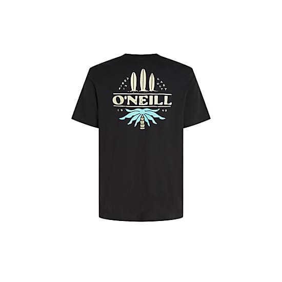 ONeill M BEACH GRAPHIC T-SHIRT, Black Out - Season 2024