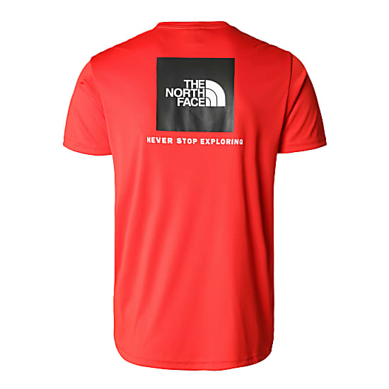 The North Face M REAXION RED BOX TEE, Fiery Red