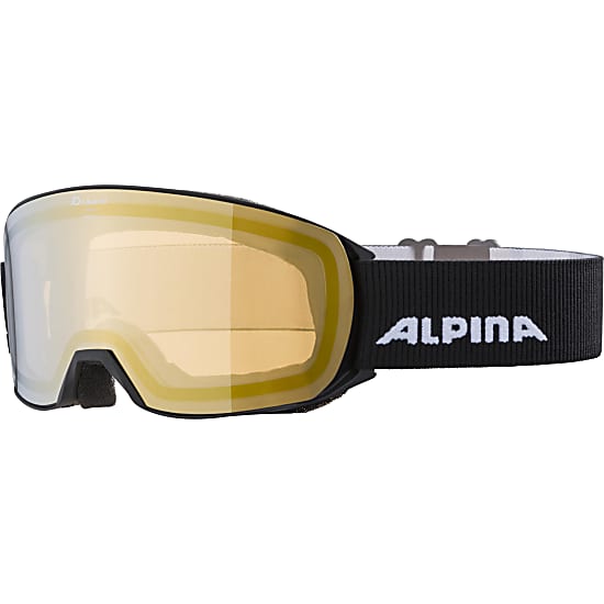 Alpina NAKISKA Q-LITE, Black Matt - Mirror Gold