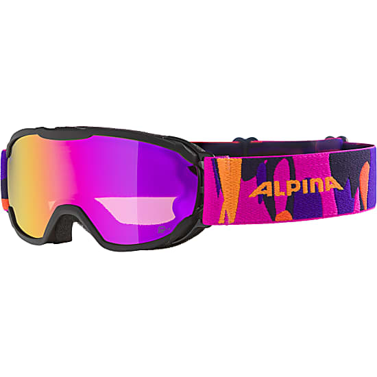 Alpina JUNIOR PHEOS Q-LITE, Black - Pink Matt - Mirror Pink