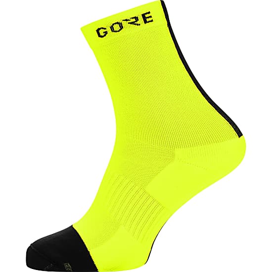 Gore MID SOCKS, Neon Yellow - Black