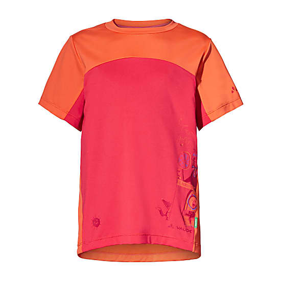 Vaude KIDS SOLARO T-SHIRT II, Bright Pink - Orange
