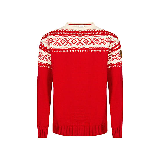Dale of Norway CORTINA SWEATER, Raspberry - Offwhite