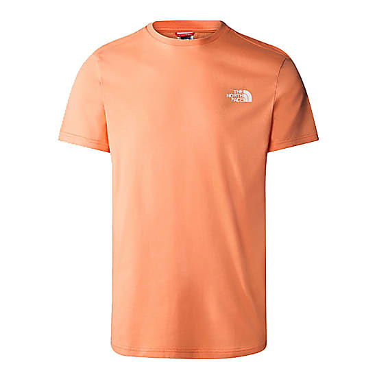 The North Face M S/S SIMPLE DOME TEE, Dusty Coral Orange - Season 2023