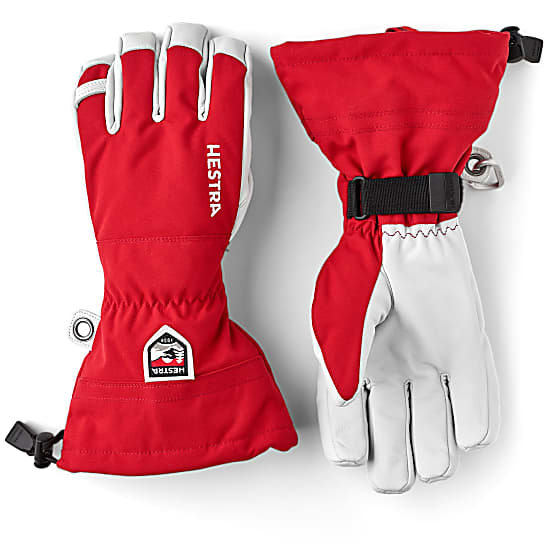 Hestra ARMY LEATHER HELI SKI Red Free Shipping starts at 60 www.exxpozed.eu