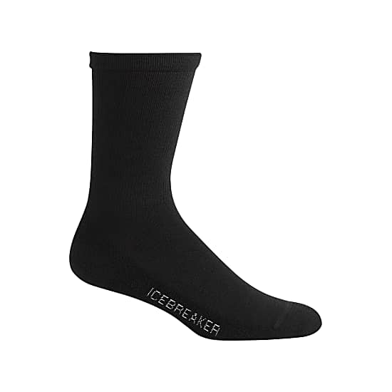 Icebreaker M LIFESTYLE LIGHT CREW, Black