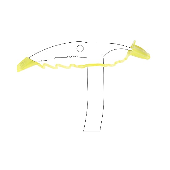 Grivel AXE GUARD, Yellow