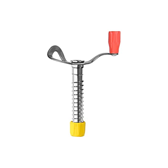 Grivel HELIX, Silver - Red