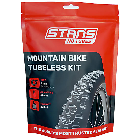 Buy Stans TUBELESS KIT MTB 21 25 27 30 MM Schwarz Rot online now www.exxpozed