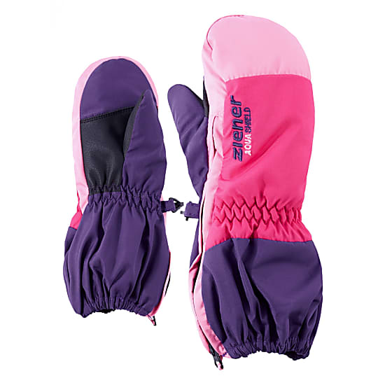 Ziener TODDLER LEVI AS MINI MITTEN, Dark Purple