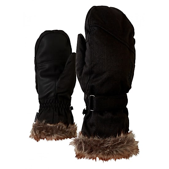 Ziener W KEM MITTEN, Black Stru