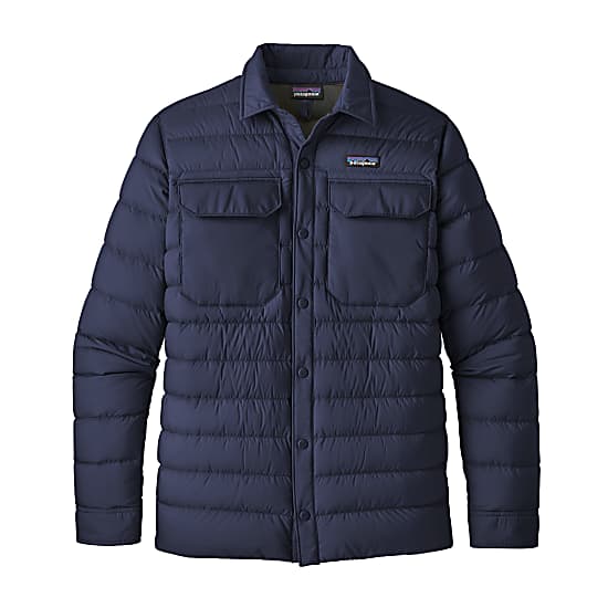 Patagonia M SILENT DOWN SHIRT Classic Navy