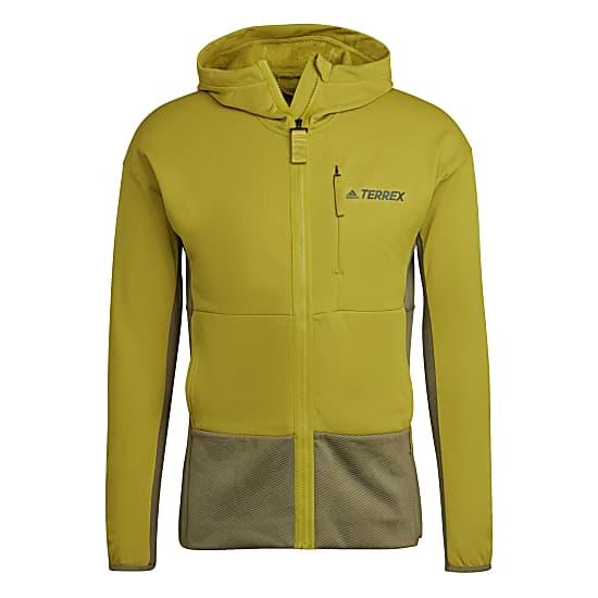 adidas TERREX ZUPAHIKE HOODED FLEECE JACKET M Pulse Olive Versandkostenfrei ab 60 www.exxpozed