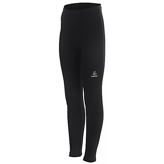 Loeffler KIDS THERMO-TIGHTS LANG, Schwarz
