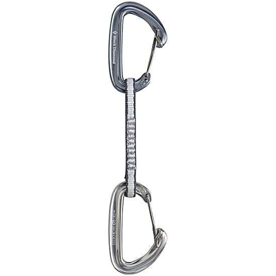 Black Diamond OZ QUICKDRAW 12 CM 6-PACK, Black - Grey