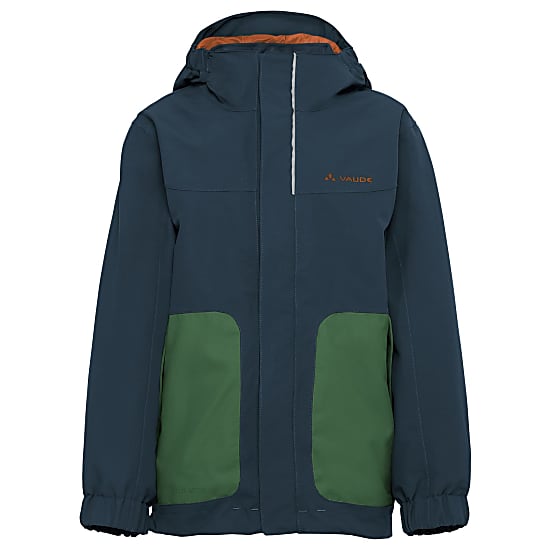 Vaude KIDS CAMPFIRE 3IN1 JACKET IV Dark Sea Green Free Shipping starts at 60 www.exxpozed.eu