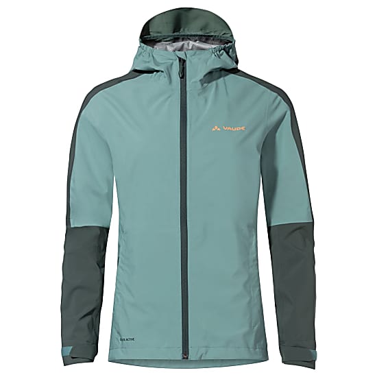 Vaude WOMENS MOAB RAIN JACKET II Dusty Moss
